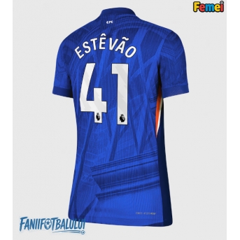 Chelsea Estevao Willian #41 Tricou Fotbal Replică 2025-26 Femei Acasa